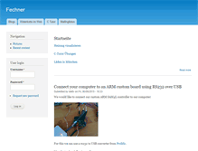 Tablet Screenshot of fechner.net